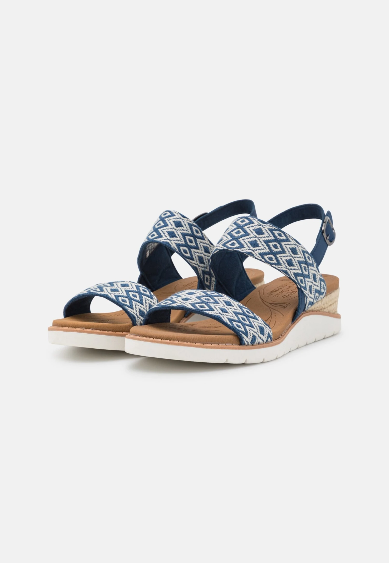 Skechers Beach Kiss - Sandalen Met Sleehak - Navy 5 Skechers Beach Kiss - Sandalen Met Sleehak - Navy - Afbeelding 3