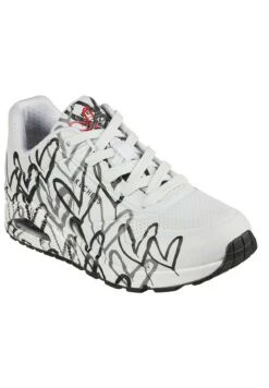 Skechers Spread The Love - Sneakers Laag - White Grey Black