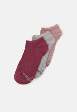 Skechers Online Women Basic Sneaker 9 Pack - Enkelsokken - Chalk/Pink/Melange