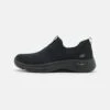 Go Walk Arch Fit Stretch Slip On - Sportieve Wandelschoenen - Black -Zalando 0729005920954a7a986c1c558abaade8