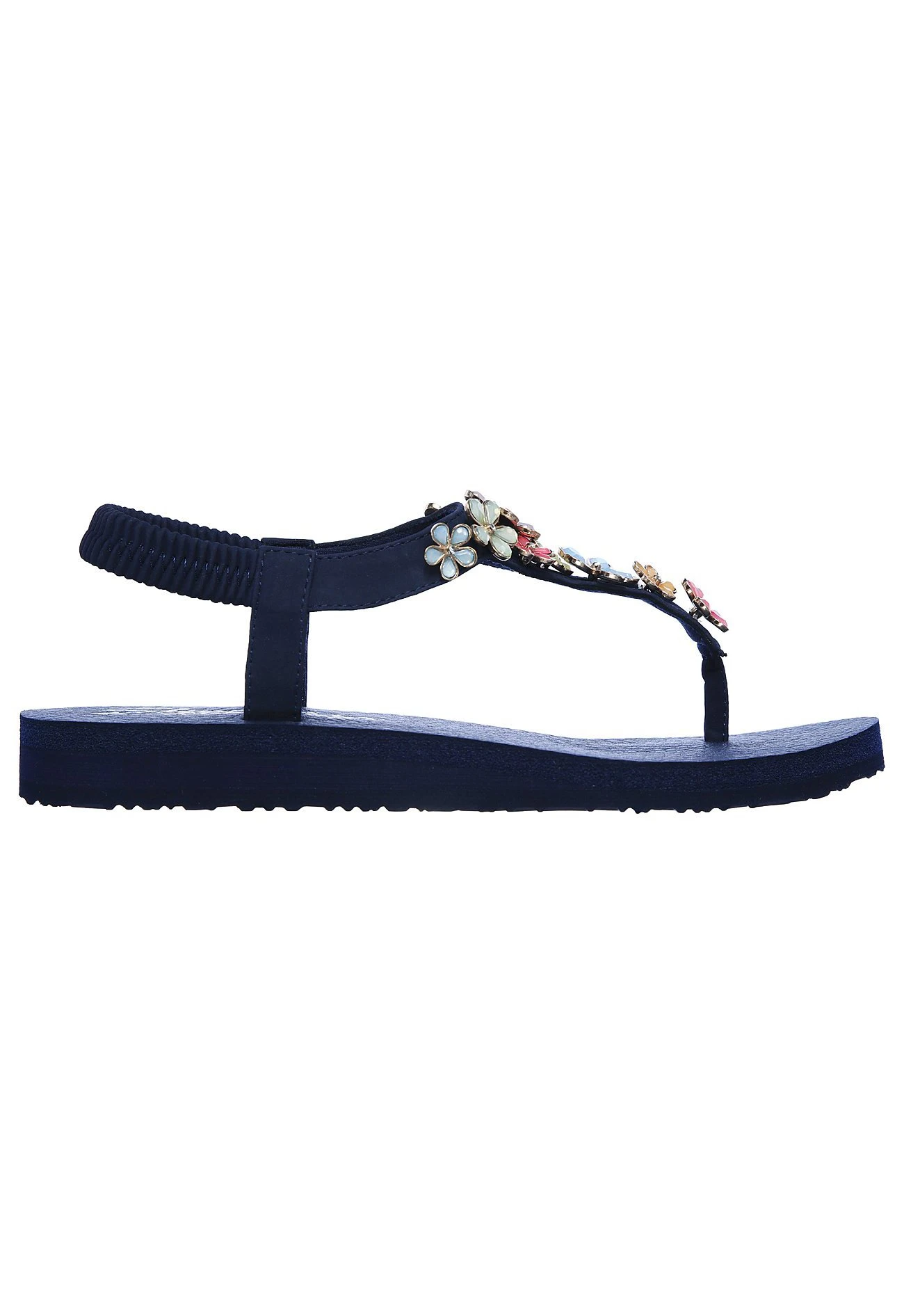 Skechers Meditation - Teensandalen - Navy Mitobuck/ Rhinestone Trim 7 Skechers Meditation - Teensandalen - Navy Mitobuck/ Rhinestone Trim - Afbeelding 5