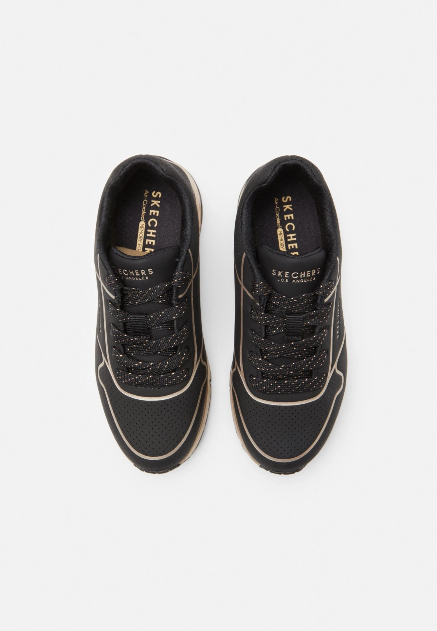 Skechers Uno Gen - Sneakers Laag - Black Synthetic/Rose Gold 6 Skechers Uno Gen - Sneakers Laag - Black Synthetic/Rose Gold - Afbeelding 4