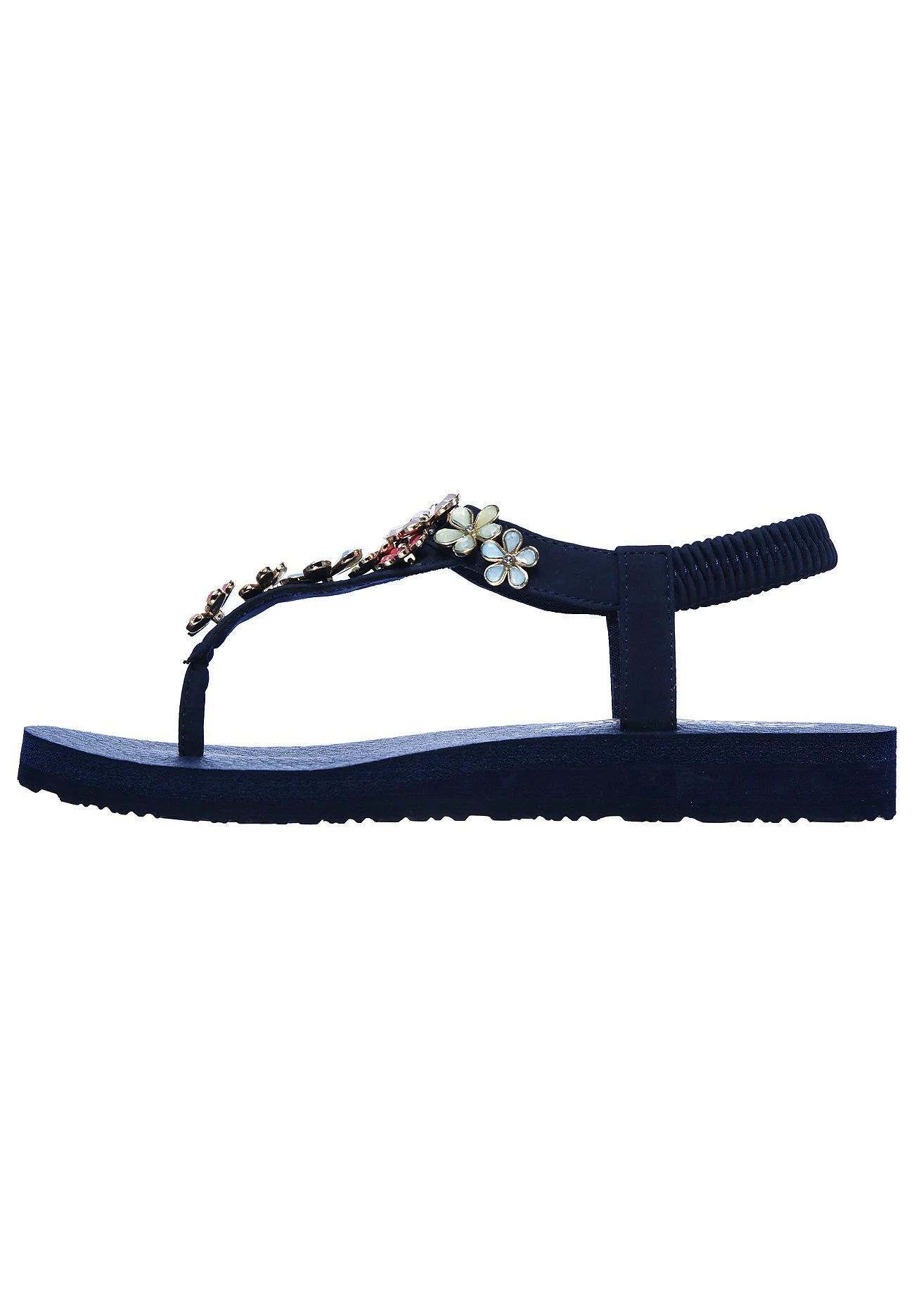 Skechers Meditation - Teensandalen - Navy Mitobuck/ Rhinestone Trim 3 Skechers Meditation - Teensandalen - Navy Mitobuck/ Rhinestone Trim
