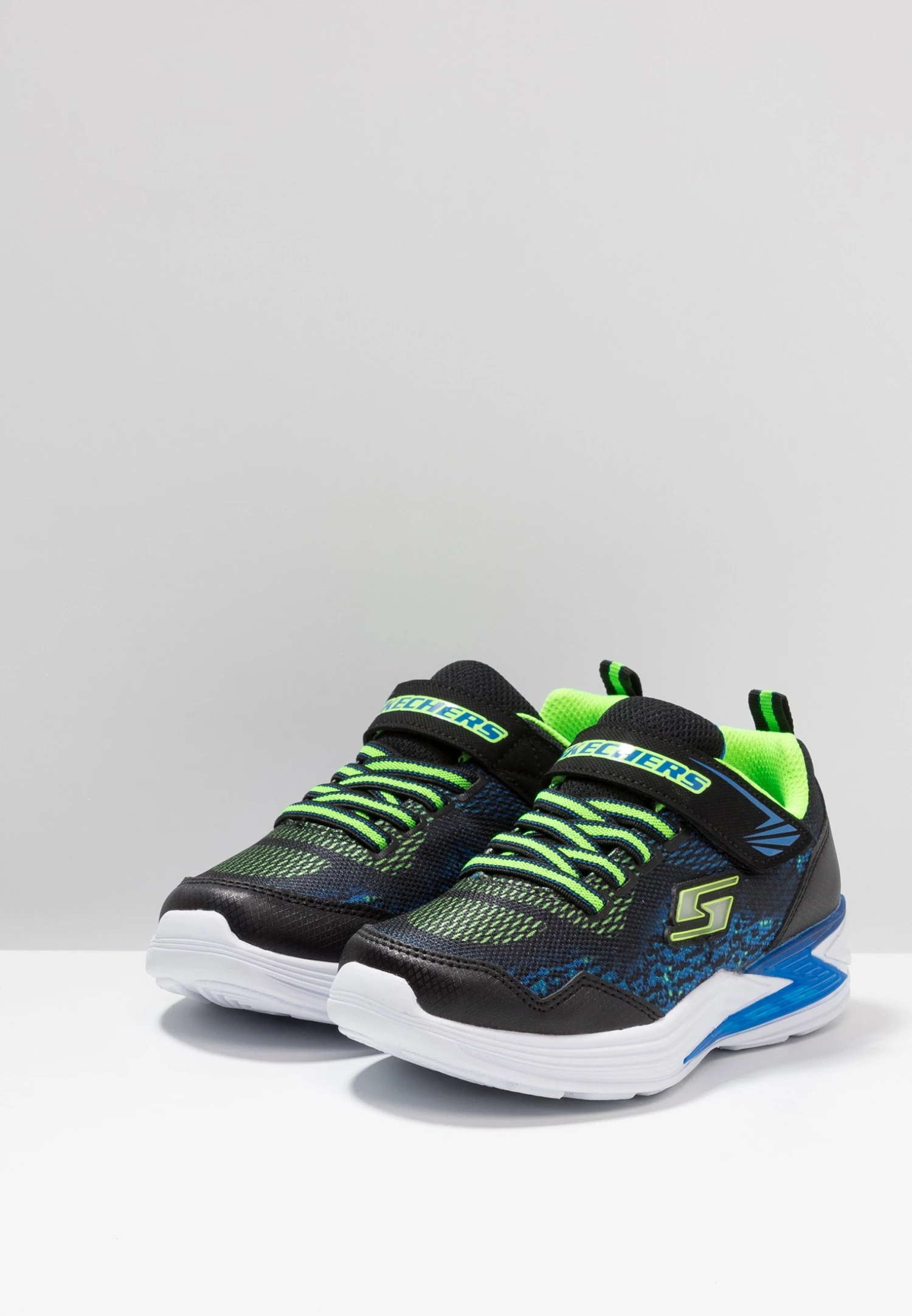 Skechers Erupters Iii - Sneakers Laag - Black/Blue/Lime 5 Skechers Erupters Iii - Sneakers Laag - Black/Blue/Lime - Afbeelding 3