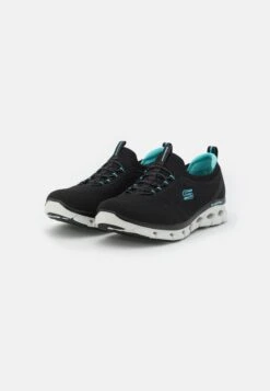 Skechers Glide-Step Flex - Sneakers Laag - Black/Light Blue -Zalando 1ecdb438e2014460b62f8f3922ba7f8c