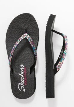 Skechers Meditation - Teensandalen - Black/Multicolor -Zalando 2371246d98524403951c61d9d8004fa6