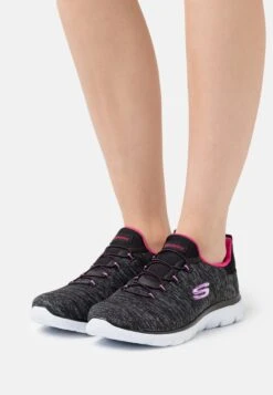 Summits - Sneakers Laag - Black/Pink/Purple