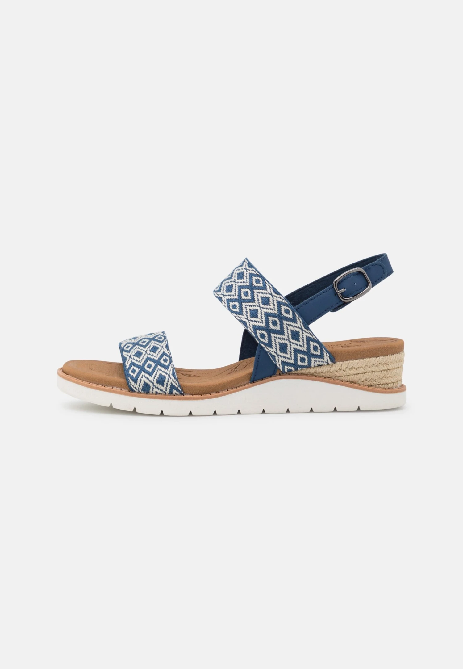Skechers Beach Kiss - Sandalen Met Sleehak - Navy 4 Skechers Beach Kiss - Sandalen Met Sleehak - Navy - Afbeelding 2