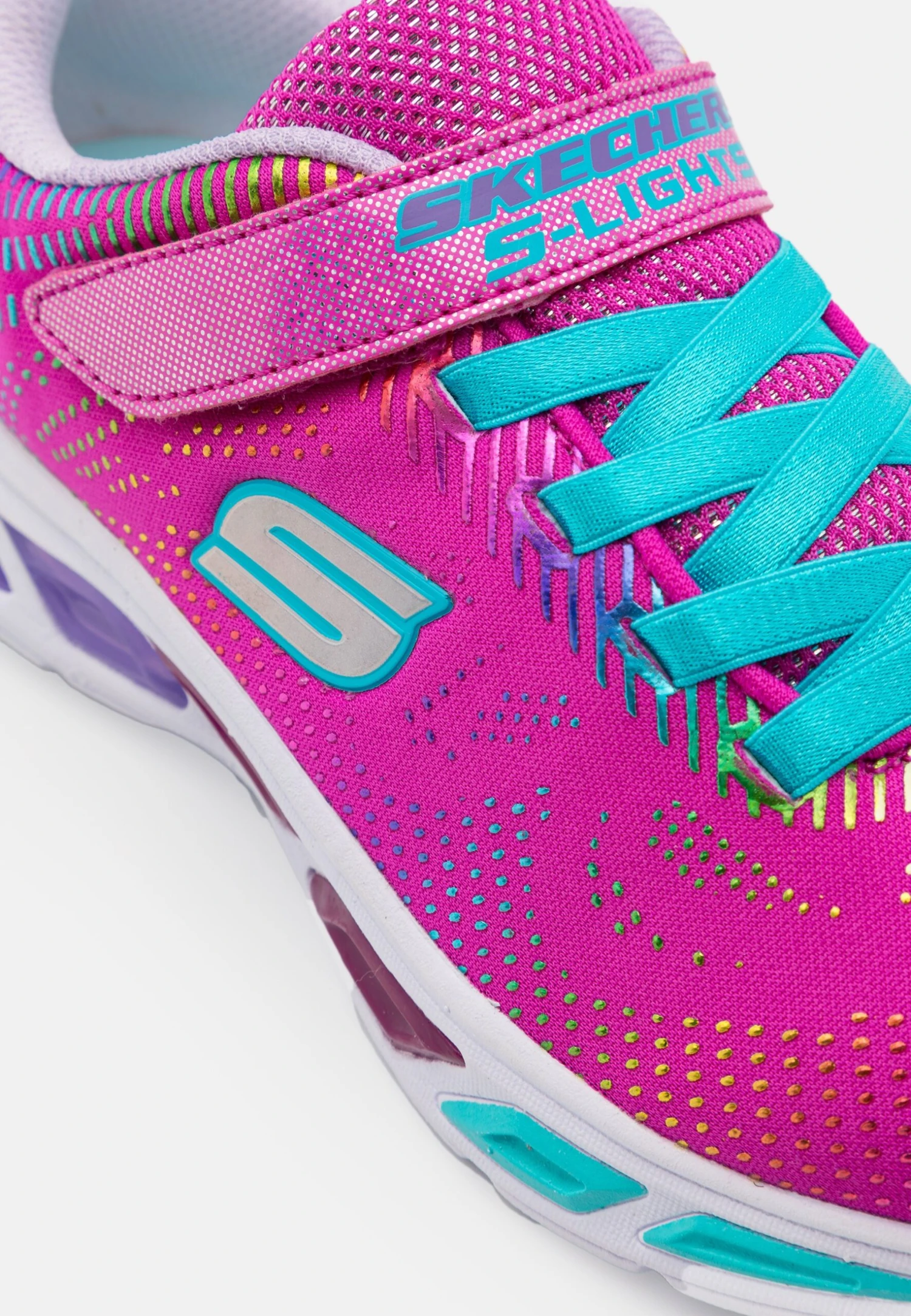 Skechers Litebeams - Sneakers Laag - Neon Pink/Multicolour 8 Skechers Litebeams - Sneakers Laag - Neon Pink/Multicolour - Afbeelding 6