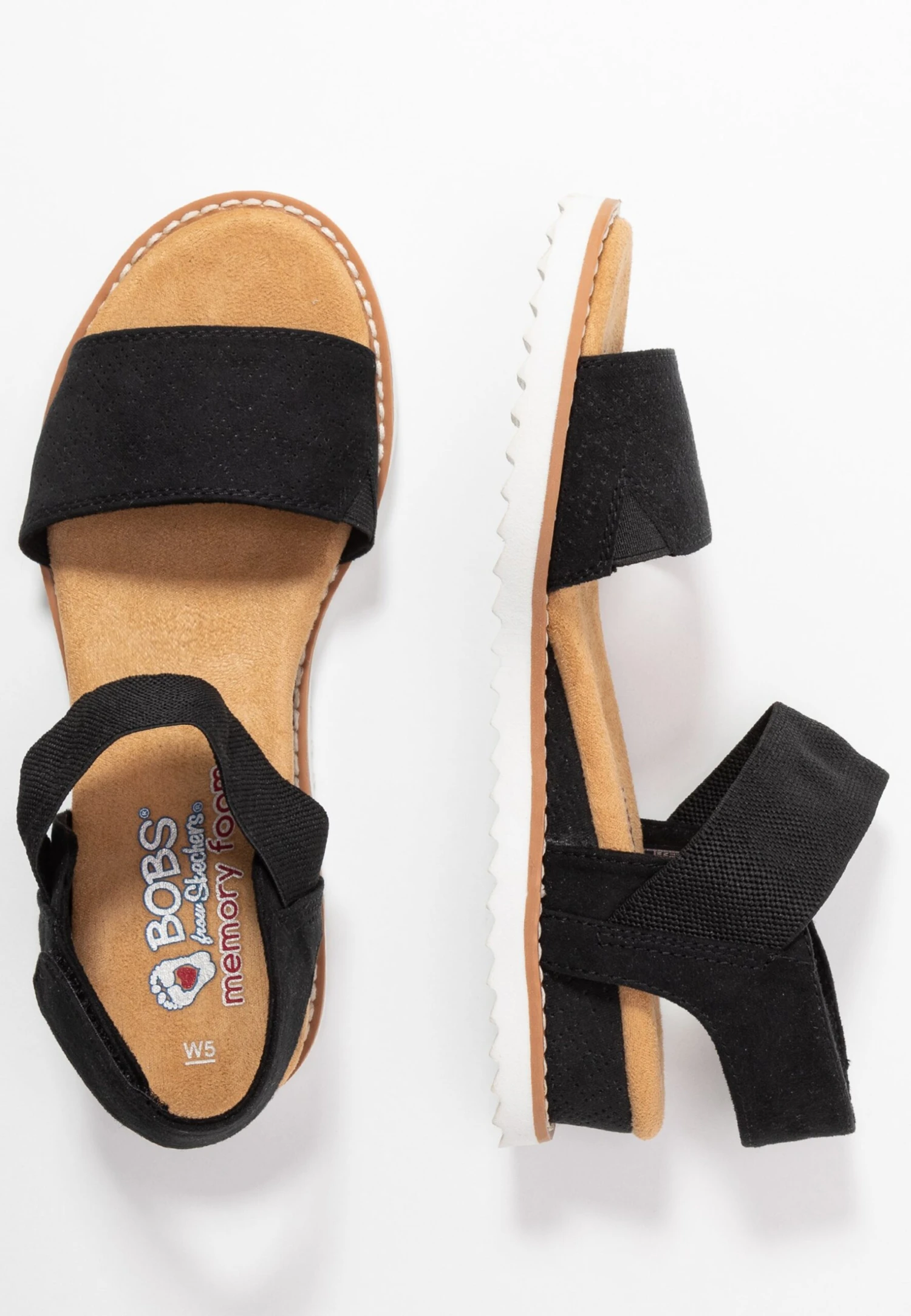 Skechers Desert Kiss - Sandalen Met Sleehak - Black 6 Skechers Desert Kiss - Sandalen Met Sleehak - Black - Afbeelding 4