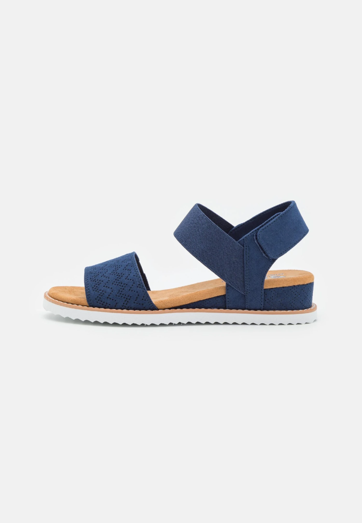 Skechers Desert Kiss - Sandalen Met Sleehak - Navy 4 Skechers Desert Kiss - Sandalen Met Sleehak - Navy - Afbeelding 2