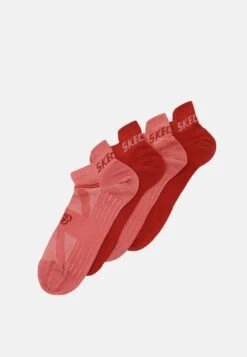 Skechers Online Ventilation Sneaker 4 Pack - Sokken - Sun Kissed Coral