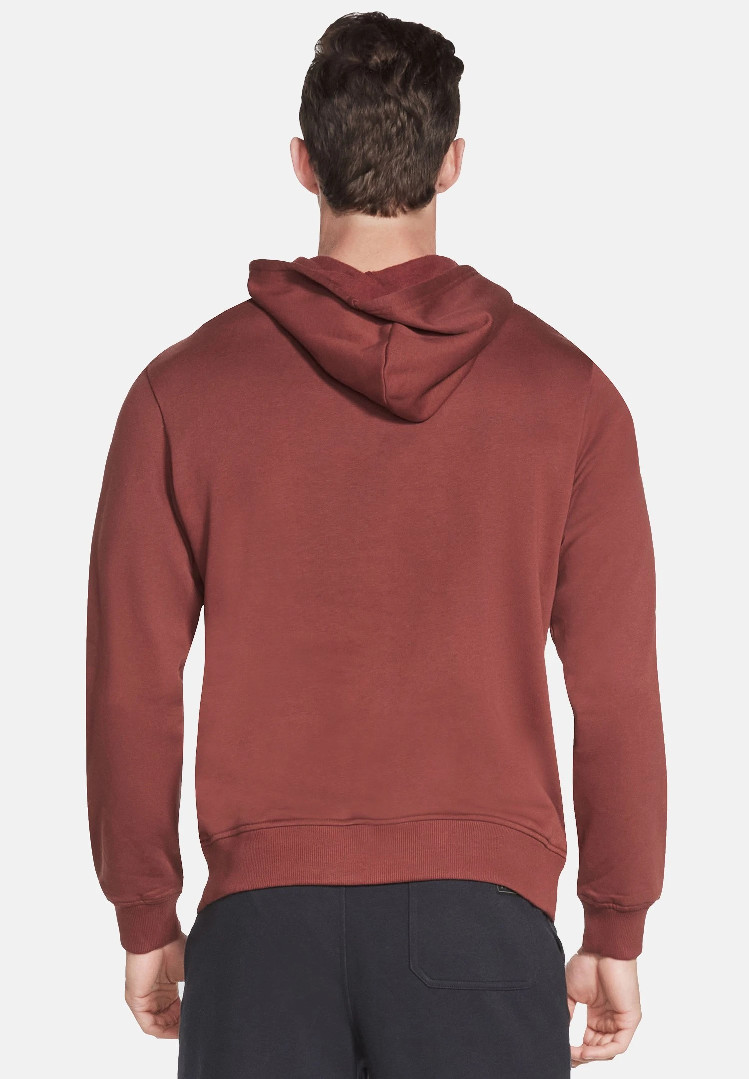 Skechers Apparel Heritage - Hoodie - Dark Brown 4 Skechers Apparel Heritage - Hoodie - Dark Brown - Afbeelding 2