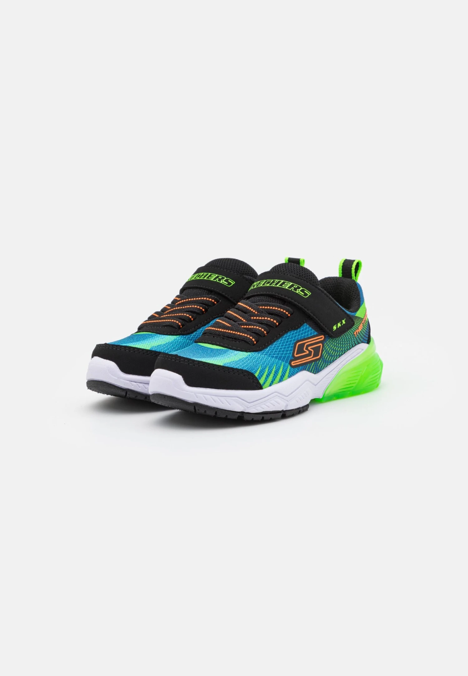 Skechers Thermoflux 2.0 - Sneakers Laag - Blue/Lime/Black/Orange 4 Skechers Thermoflux 2.0 - Sneakers Laag - Blue/Lime/Black/Orange - Afbeelding 2