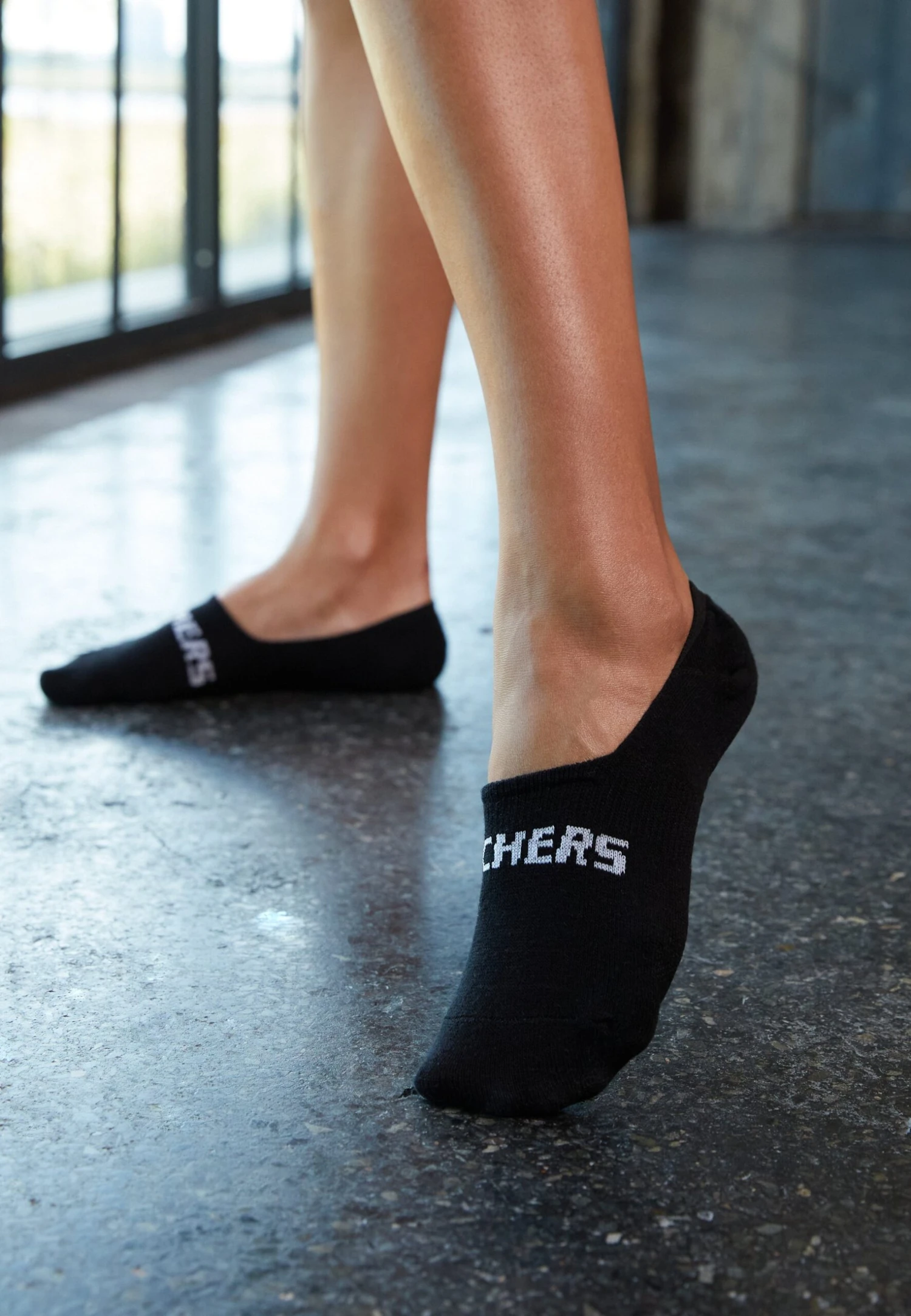 Skechers Basic Footies Ventilation 6Pack - Enkelsokken - Black 5 Skechers Basic Footies Ventilation 6Pack - Enkelsokken - Black - Afbeelding 3