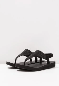 Skechers Meditation - Rock Crown - Teensandalen - Black -Zalando 4695a47795594baca6c9cc30af02428d