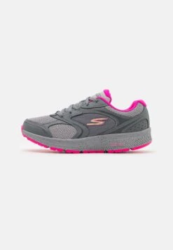 Go Run Consistent Lace Up - Hardloopschoenen Neutraal - Grey/Pink