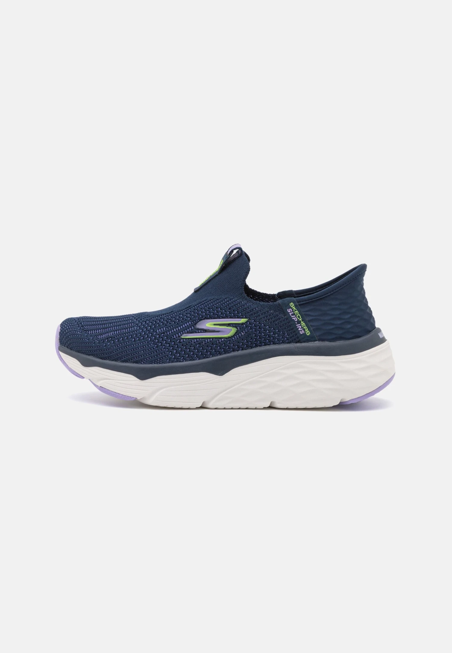 Max Cushioning Elite Slip In - Hardloopschoenen Neutraal - Navy/Lavender 3 Max Cushioning Elite Slip In - Hardloopschoenen Neutraal - Navy/Lavender