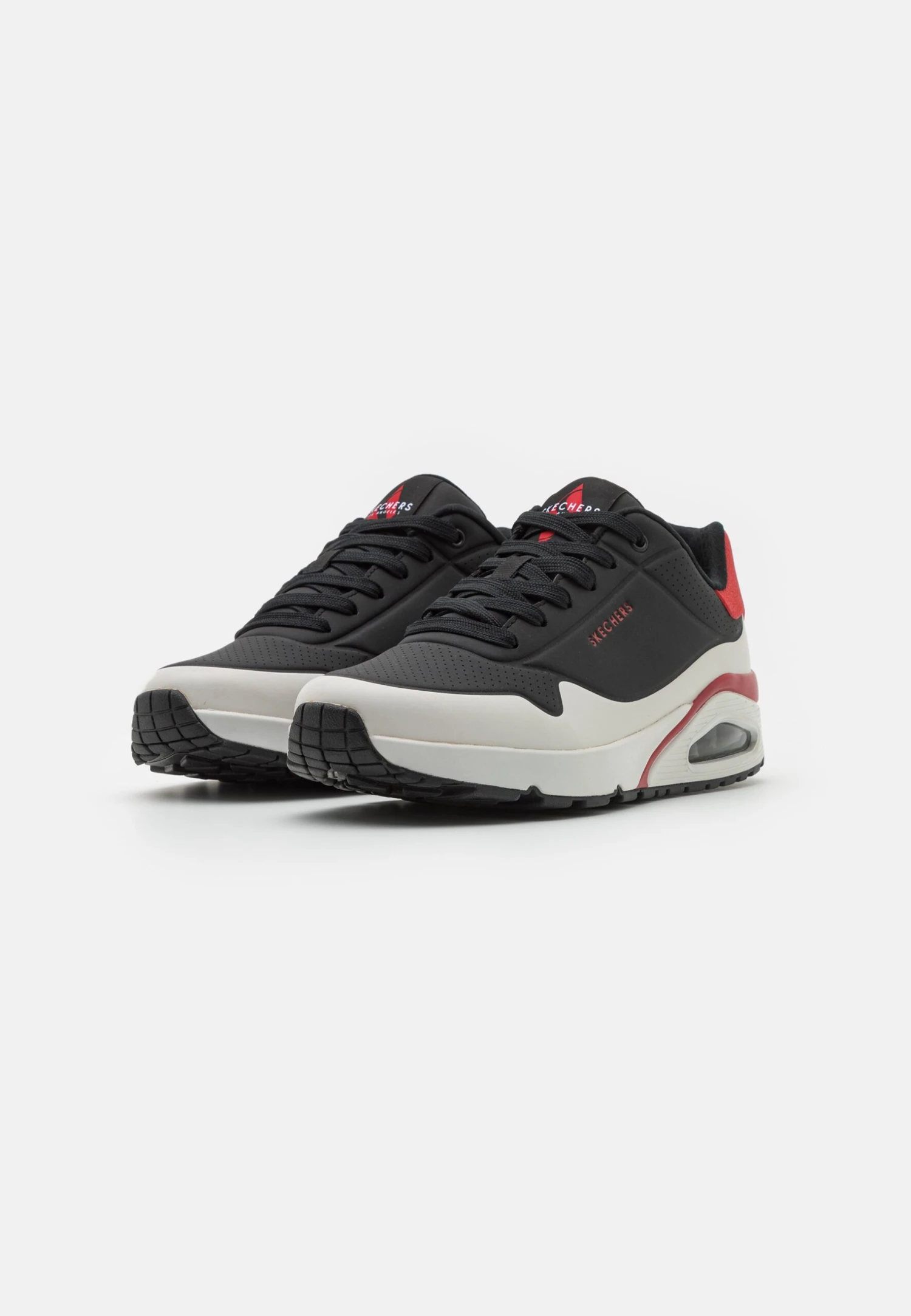 Uno - Sneakers Laag - Black/Red 4 Uno - Sneakers Laag - Black/Red - Afbeelding 2