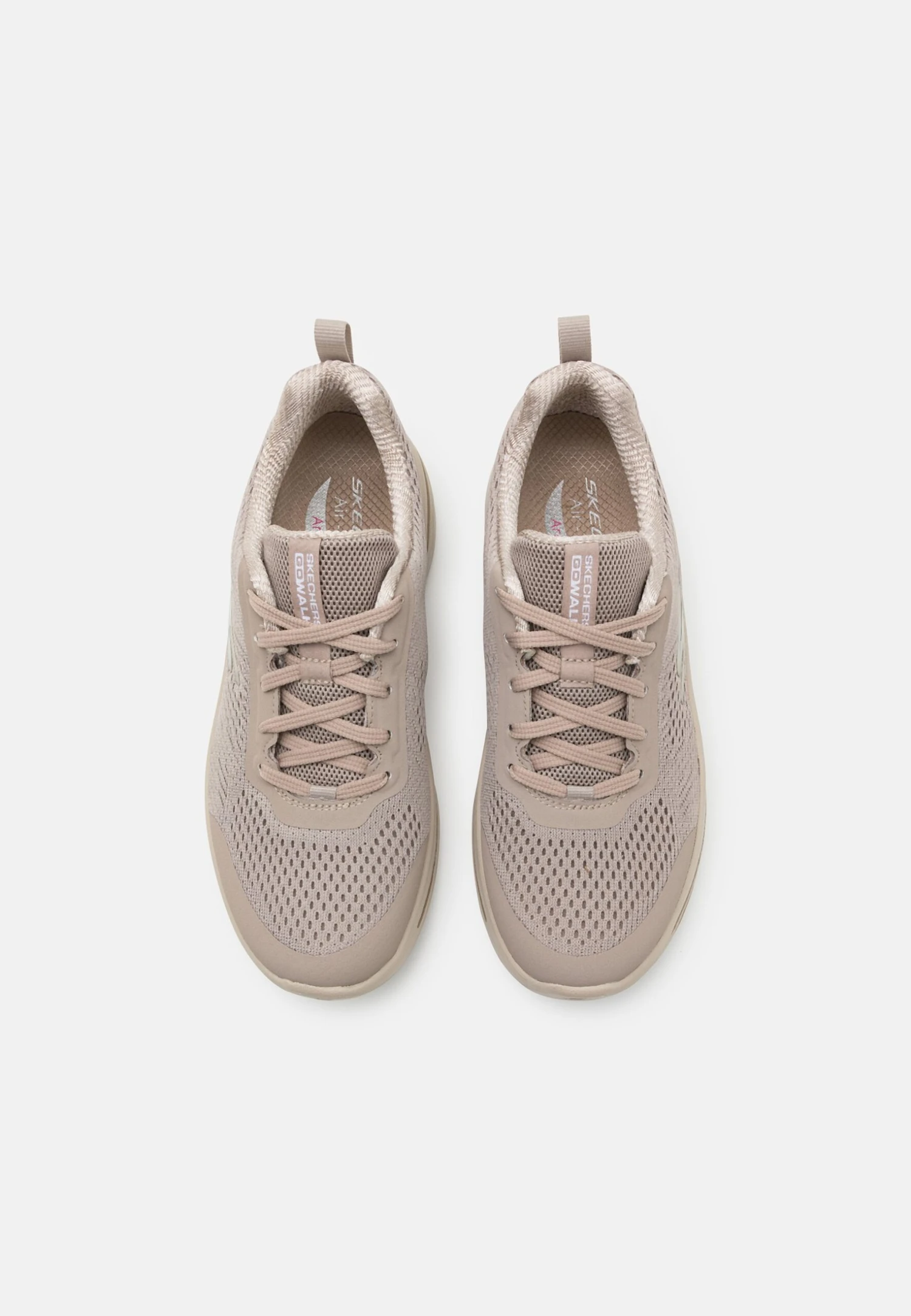 Go Walk Arch Fit Lace Up - Sportieve Wandelschoenen - Taupe 6 Go Walk Arch Fit Lace Up - Sportieve Wandelschoenen - Taupe - Afbeelding 4