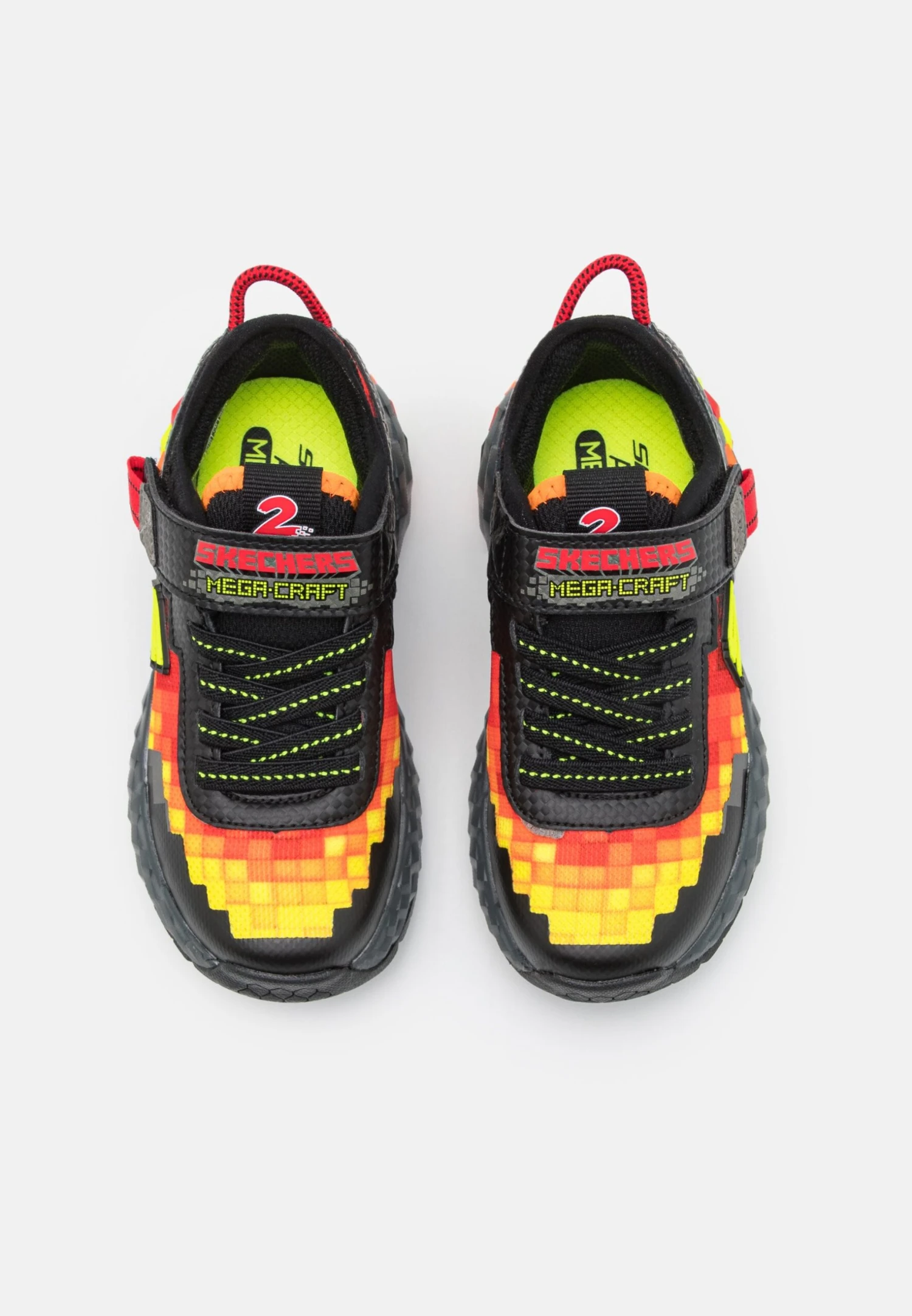 Skechers Mega-Craft 2.0 - Sneakers Laag - Black/Red/Orange 6 Skechers Mega-Craft 2.0 - Sneakers Laag - Black/Red/Orange - Afbeelding 4