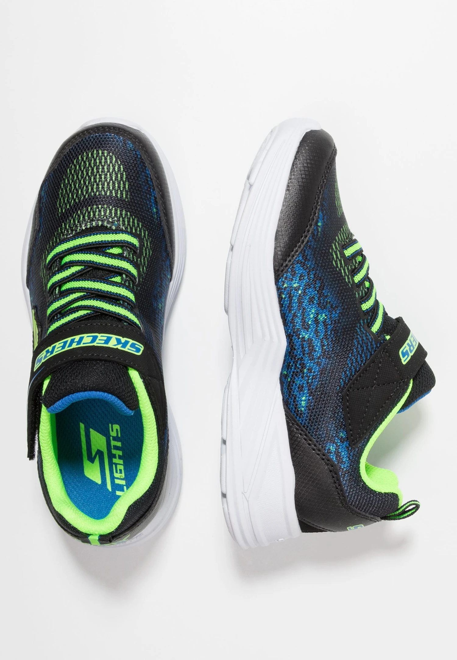 Skechers Erupters Iii - Sneakers Laag - Black/Blue/Lime 4 Skechers Erupters Iii - Sneakers Laag - Black/Blue/Lime - Afbeelding 2