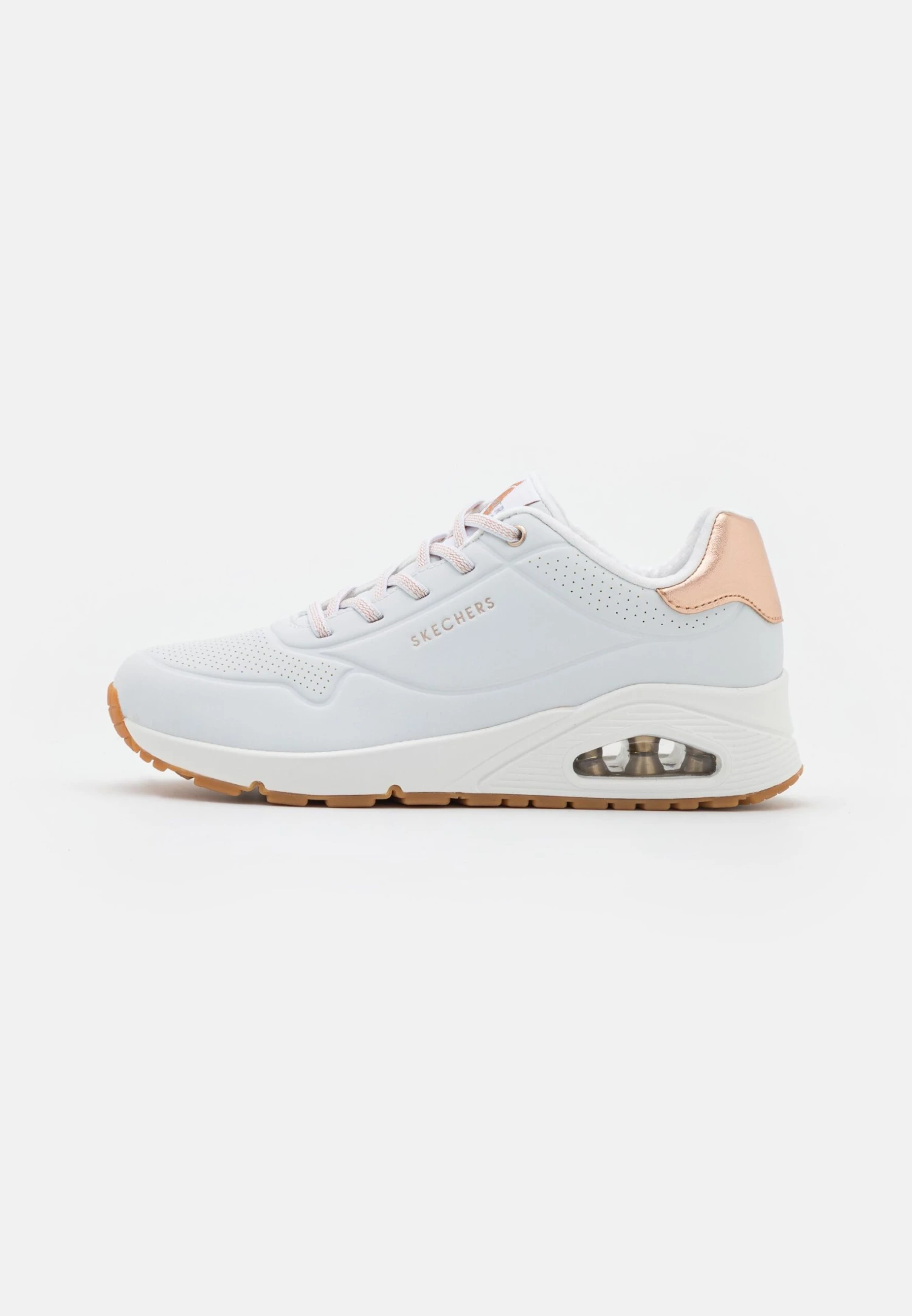 Uno - Sneakers Laag - White/Rose Gold 4 Uno - Sneakers Laag - White/Rose Gold - Afbeelding 2