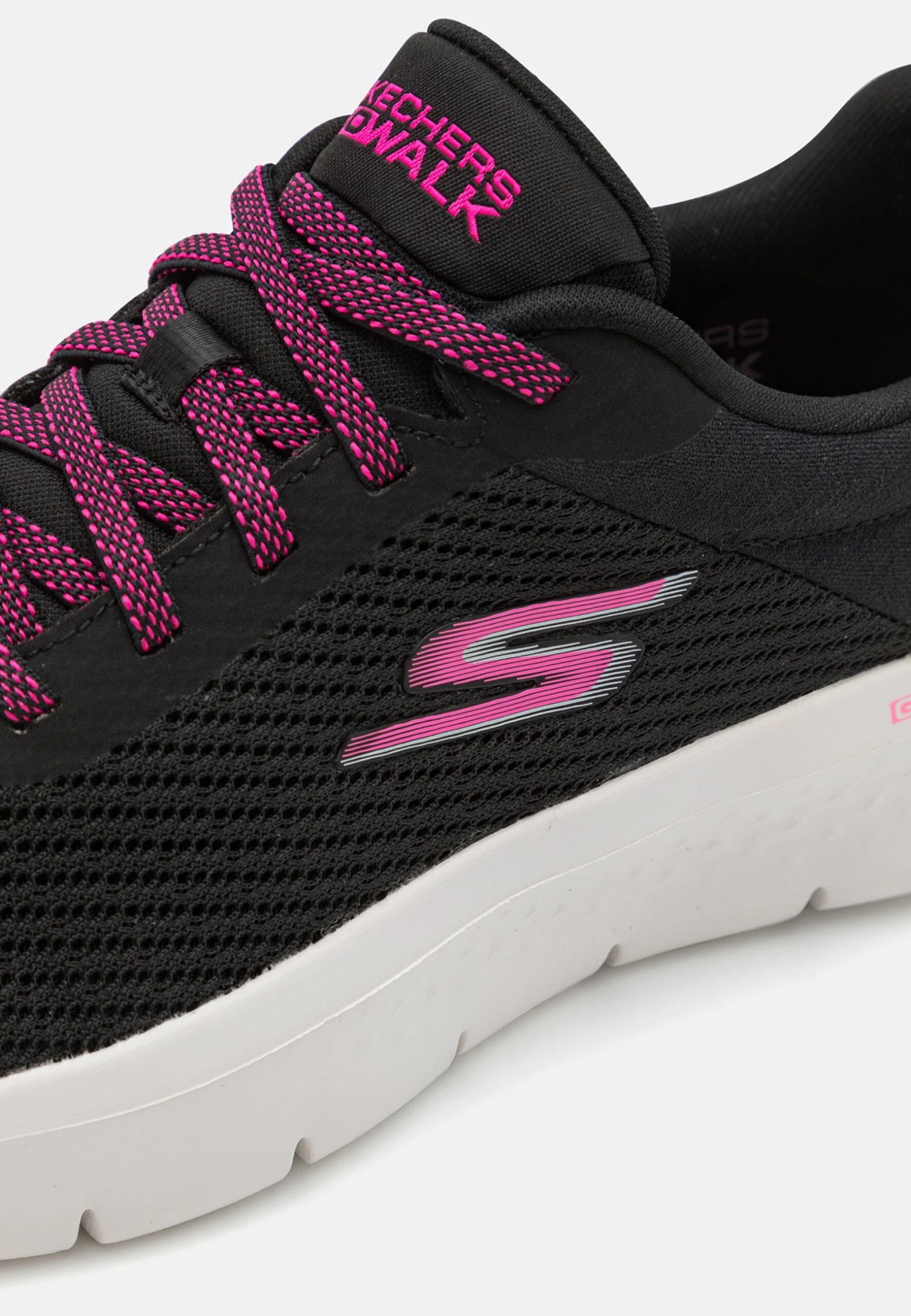 Go Walk Flex Bungee - Sportieve Wandelschoenen - Black/Hot Pink 8 Go Walk Flex Bungee - Sportieve Wandelschoenen - Black/Hot Pink - Afbeelding 6