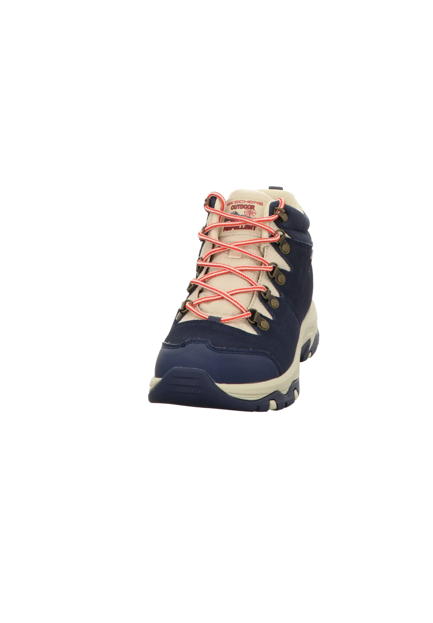 Skechers Trego - Snowboots- Navy Suede/ Natural Mesh 4 Skechers Trego - Snowboots- Navy Suede/ Natural Mesh - Afbeelding 2