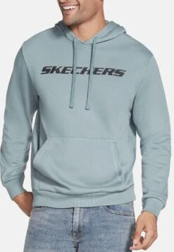 Skechers Apparel Heritage - Hoodie - Tlbl Türkis Blau
