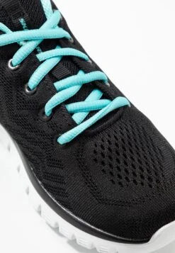 Skechers Graceful - Sneakers Laag - Black/Turquoise -Zalando 68227552d725451b87344d8b79f2e92f