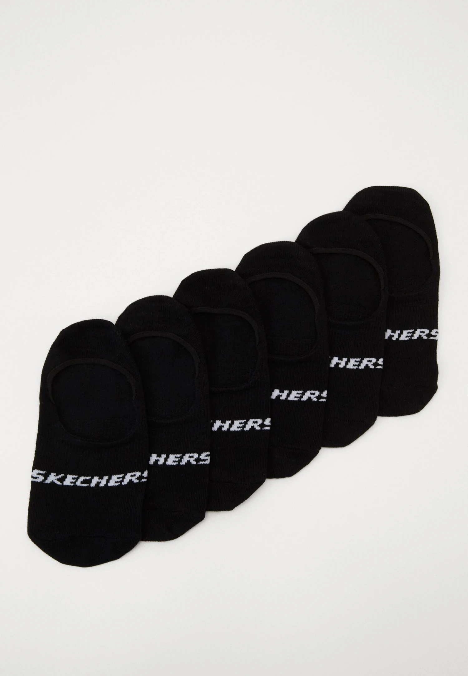 Skechers Basic Footies Ventilation 6Pack - Enkelsokken - Black 3 Skechers Basic Footies Ventilation 6Pack - Enkelsokken - Black