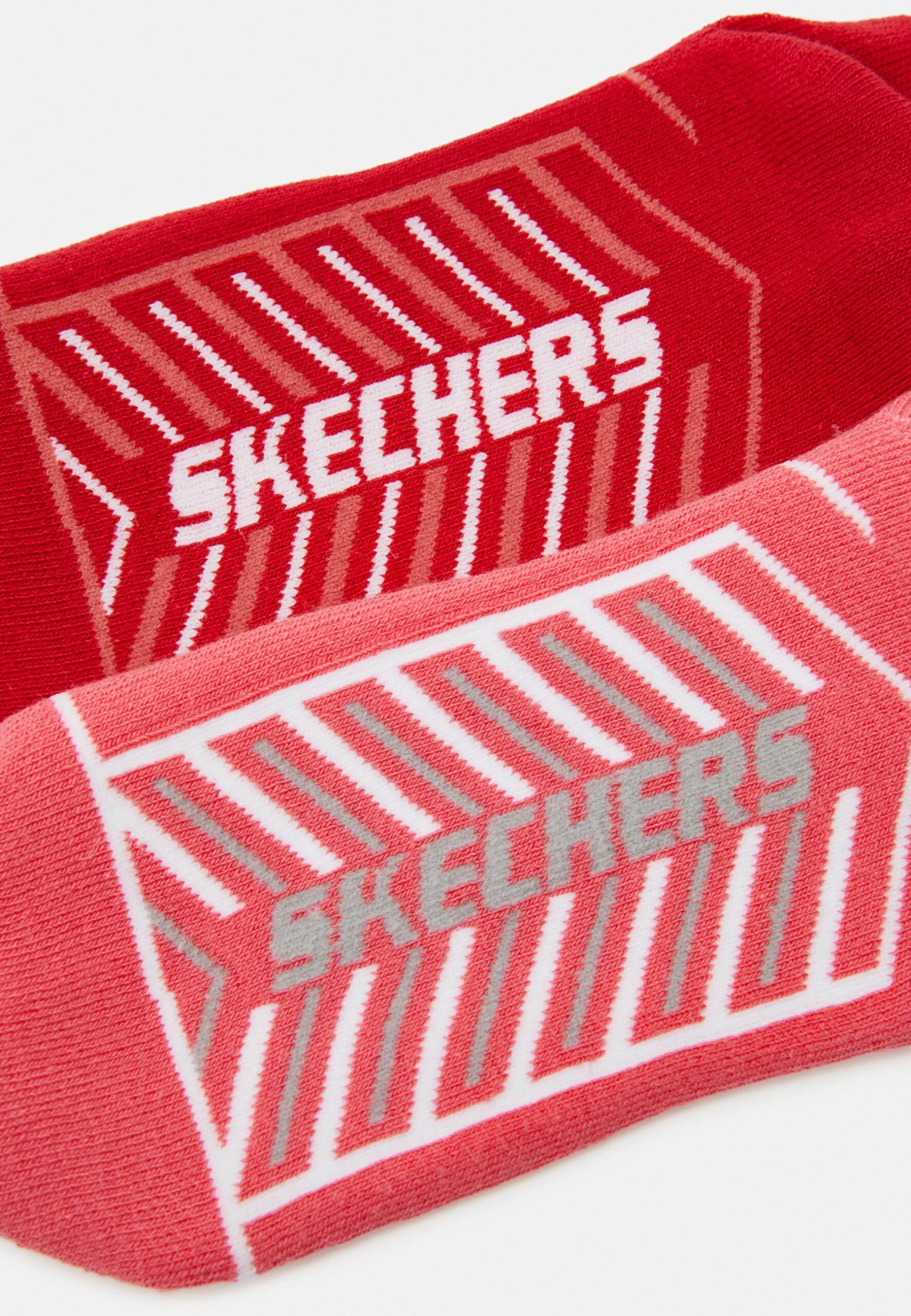 Skechers Basic Cushioned Sneaker 6 Pack - Sokken - Sun Kissed Coral 4 Skechers Basic Cushioned Sneaker 6 Pack - Sokken - Sun Kissed Coral - Afbeelding 2