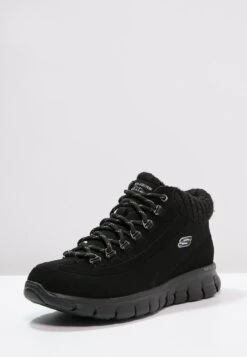 Skechers Synergy-Winter Nights - Sneakers Hoog - Black -Zalando 6a27a09d85944f389077b89aba2bce16
