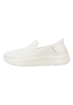 Go Walk Flex Slip In - Sportieve Wandelschoenen - Off White Textile/Trim