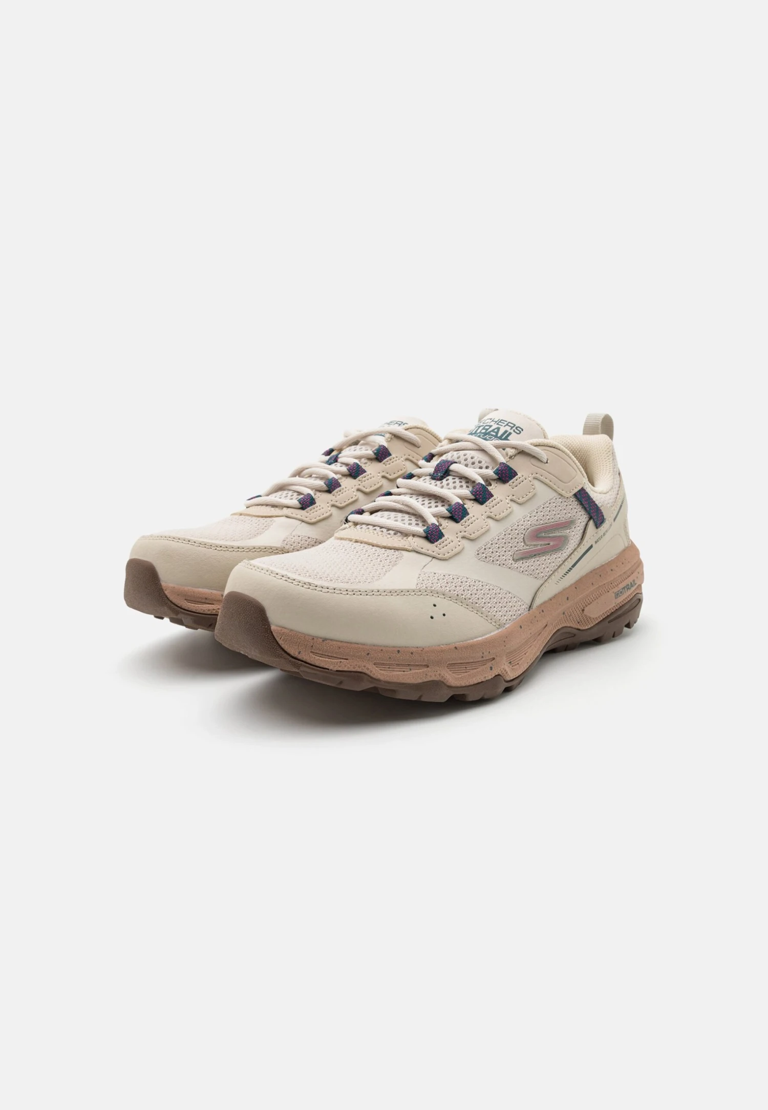 Go Run Trail Altitude Lace Up - Trail Hardloopschoenen - Beige/Petrol 4 Go Run Trail Altitude Lace Up - Trail Hardloopschoenen - Beige/Petrol - Afbeelding 2