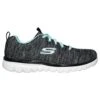 Skechers Graceful Twisted Fortune Damen Sc - Sneakers Laag - Bktq Black/Turquiose -Zalando 6ccf77e643f14d72bf08384db952b23c