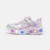 Skechers Sweetheart Lights - Sneakers Laag - Silver/Multi-Coloured