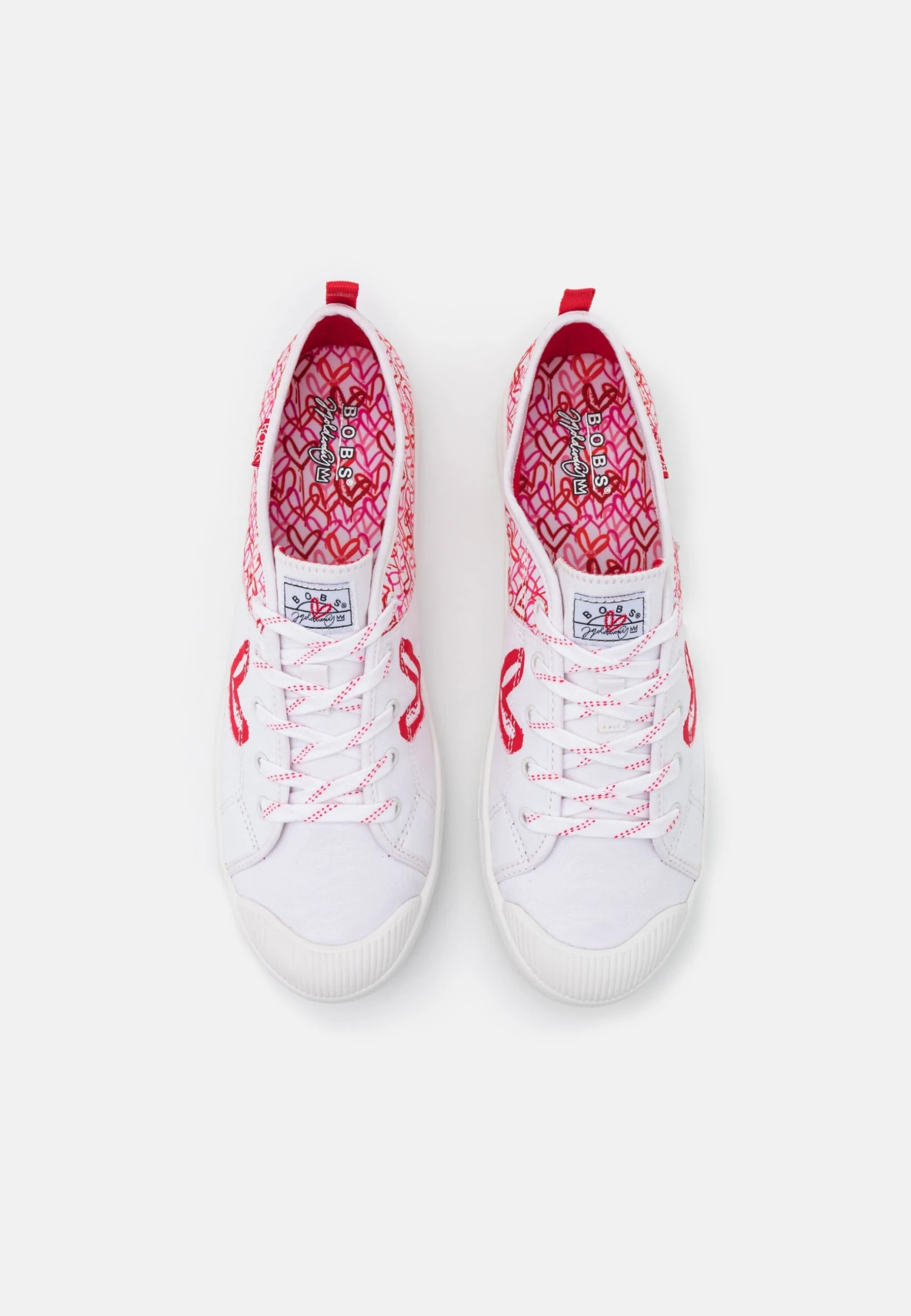 Skechers Bobs B Cool X Goldcrown - Sneakers Laag - White/Red/Pink 8 Skechers Bobs B Cool X Goldcrown - Sneakers Laag - White/Red/Pink - Afbeelding 6