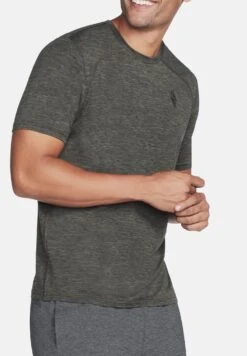 Skechers Apparel On The Road - T-Shirt Basic - Olv Olive -Zalando 746acd530fde4f6ab1d2ccab807c4056