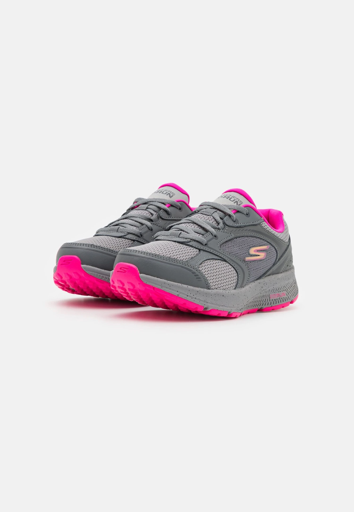 Go Run Consistent Lace Up - Hardloopschoenen Neutraal - Grey/Pink 4 Go Run Consistent Lace Up - Hardloopschoenen Neutraal - Grey/Pink - Afbeelding 2