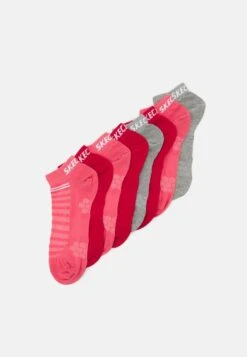 Skechers Basic Sneaker Ventilation 8 Pack - Sokken - Sun Kissed Coral