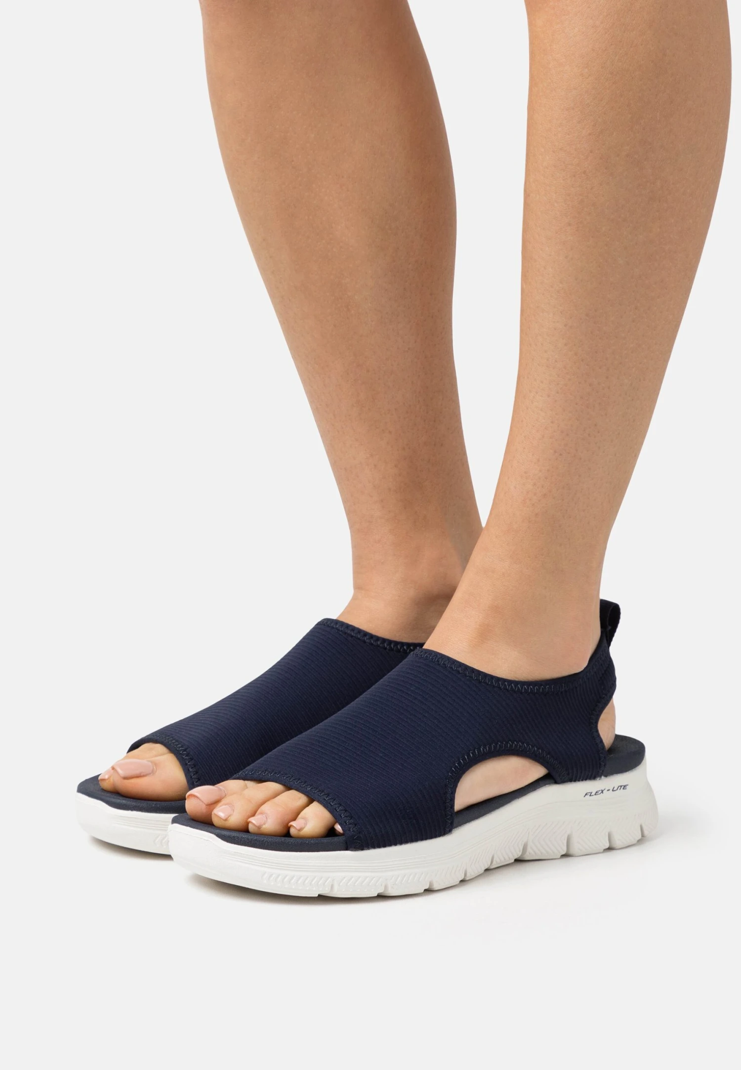 Flex Appeal 4.0 - Sandalen Met Sleehak - Navy 3 Flex Appeal 4.0 - Sandalen Met Sleehak - Navy