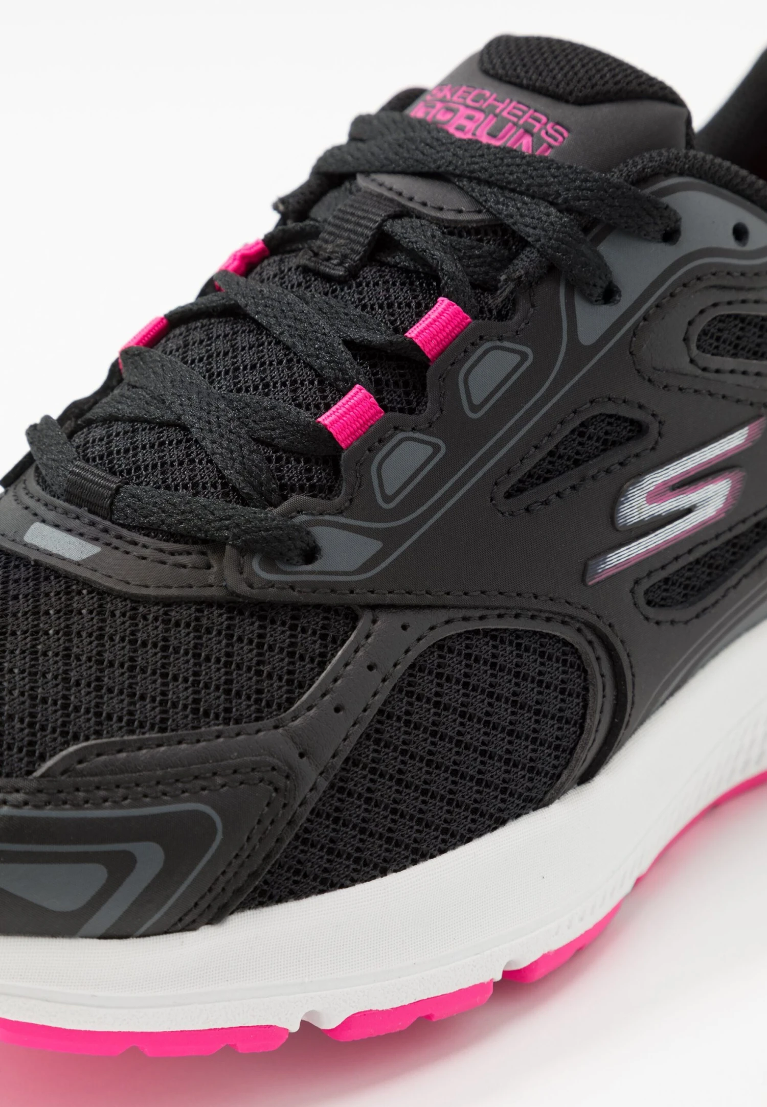 Go Run Consistent Lace Up - Hardloopschoenen Neutraal - Black/Pink 8 Go Run Consistent Lace Up - Hardloopschoenen Neutraal - Black/Pink - Afbeelding 6