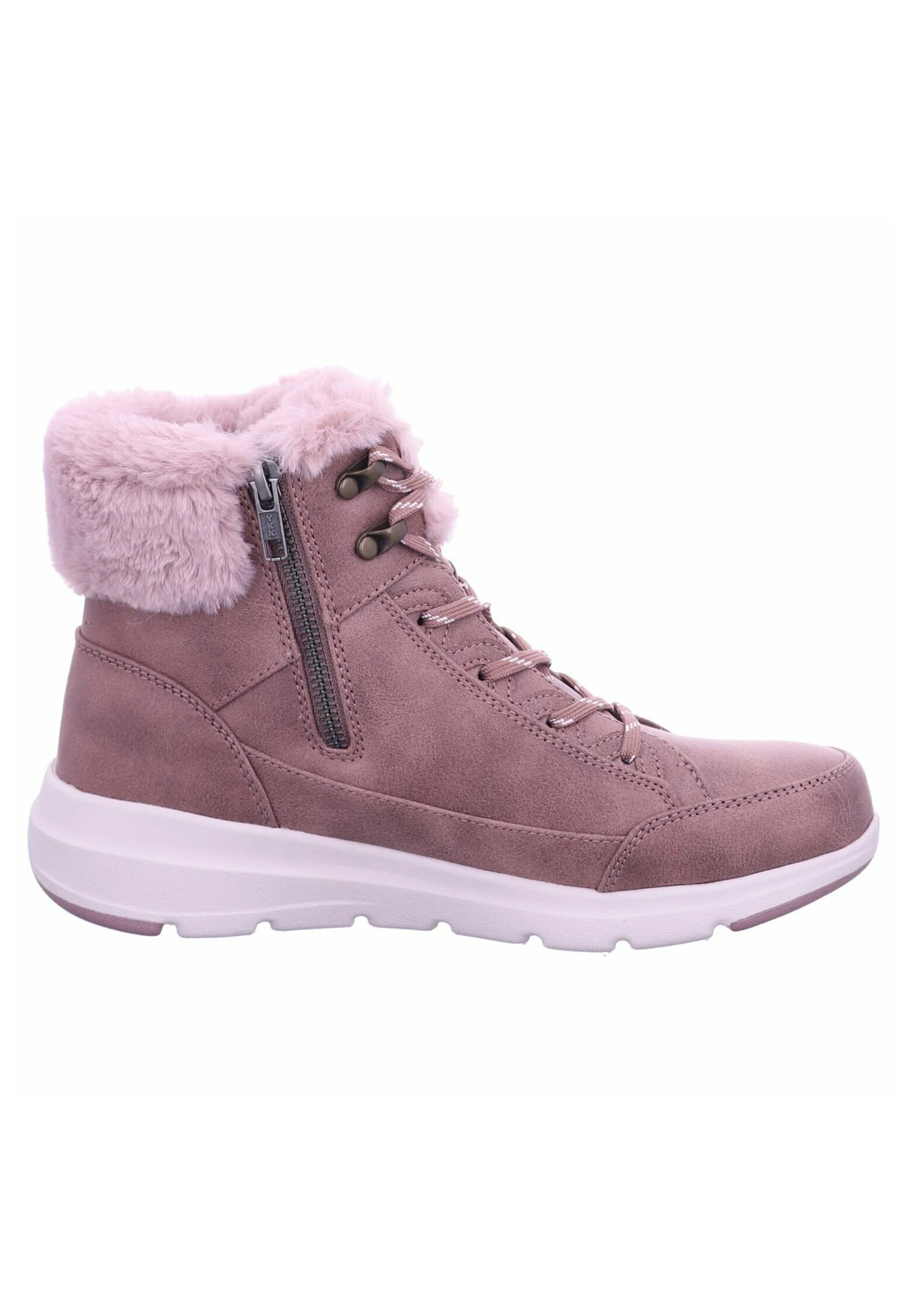 Skechers Korte Laarzen - Rosa 6 Skechers Korte Laarzen - Rosa - Afbeelding 4