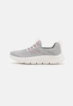 Go Walk Flex Bungee - Sportieve Wandelschoenen - Gray/Pink