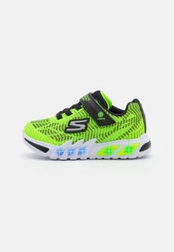Skechers Flex Glow Elite - Sneakers Laag - Lime Synthetic/Black Trim