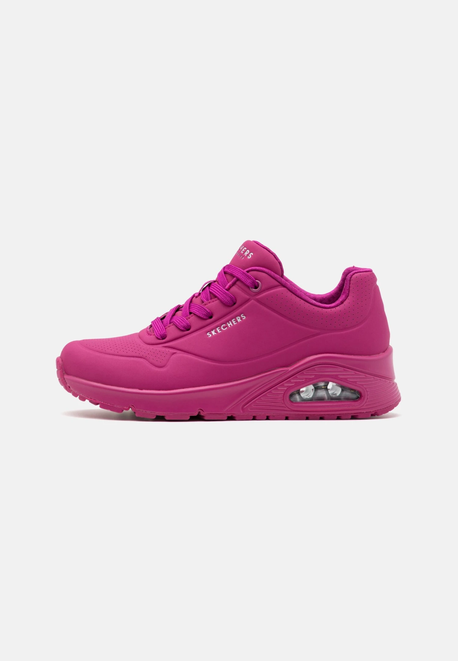 Uno - Sneakers Laag - Magenta Durabuck/Mesh 4 Uno - Sneakers Laag - Magenta Durabuck/Mesh - Afbeelding 2