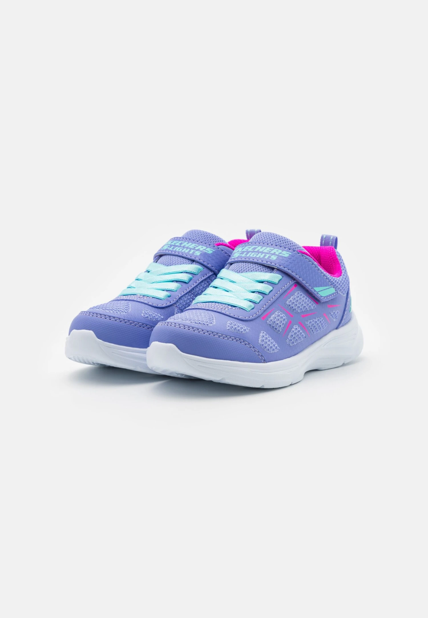 Skechers Glimmer Kicks - Sneakers Laag - Periwinkle/Mint 4 Skechers Glimmer Kicks - Sneakers Laag - Periwinkle/Mint - Afbeelding 2