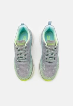 Max Cushioning Elite Lace Up - Hardloopschoenen Neutraal - Gray/Lime -Zalando 83b22c670aa94744b8f0b97ec628e89a